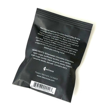 Load image into Gallery viewer, Back side of Sesame brittle 1oz sized bag with description of product (same as on website), ingredients and bar code.