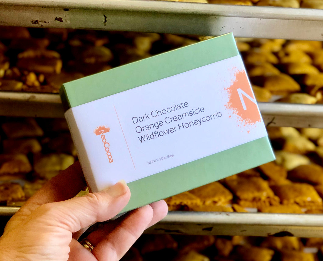 3oz Orange Creamsicle Wildflower Honeycomb - LIMITED EDITION