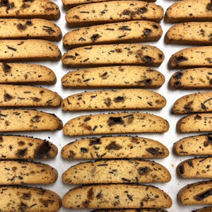 6pc Black Sesame Seed Toffee Brittle Biscotti