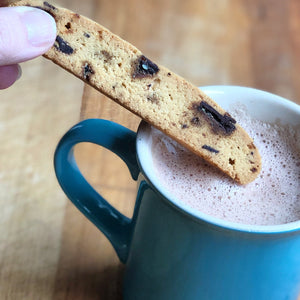 6pc Black Sesame Seed Toffee Brittle Biscotti